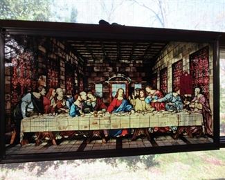 Leaded glass "Last Supper"