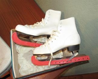 Vintage ice skates