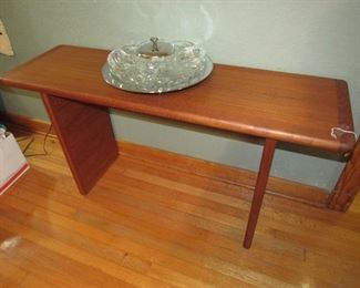 Heavy teak table