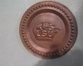 Copper LSU wall hanger