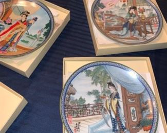 Handpainted Chinese and Japanese plates
