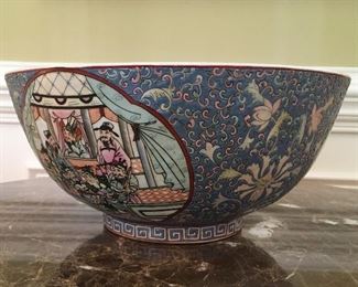 Dynasty bowl hand painted by Heygill