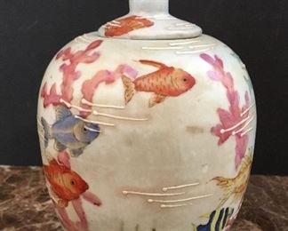 Asian ginger jar