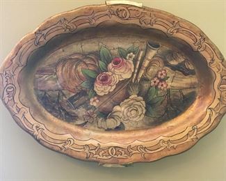 Platter by Jeanne Reed (pair)