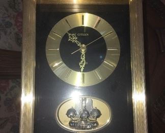 Citizen mantel clock