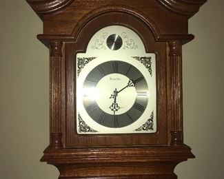 Bulova with Westminster Chime wall clock