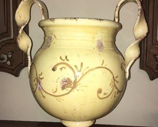 Footed urn made in Italy