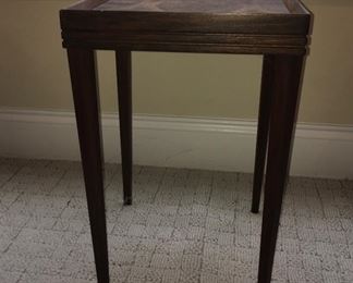Small wood occasional table