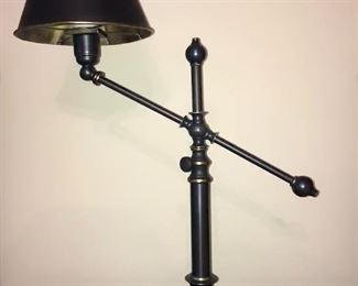 Iron desk lamp