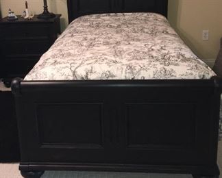 Ethan Allen:  twin bed (pair); night stand