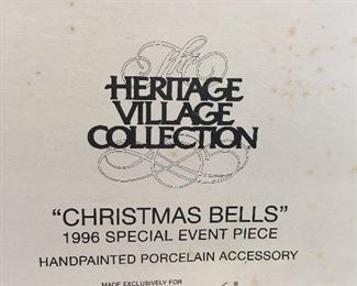 Dept. 56 - Christmas Bells figurine
