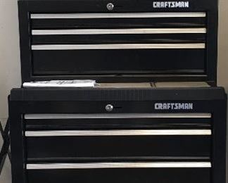 3 Craftsman tool boxes (stacked)