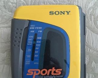 Sony Sports Walkman waterproof
