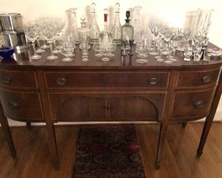 Sideboard, crystal