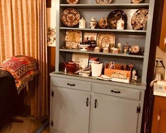 painted hutch
