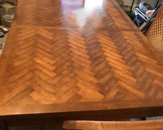 dining room table - there is also a matching china cabinet