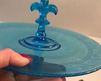 fostoria serving plate