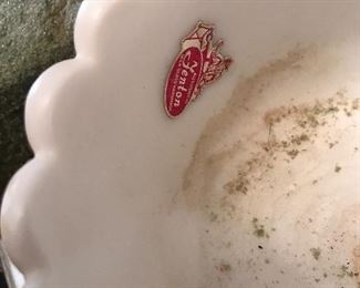 original label on fenton planter