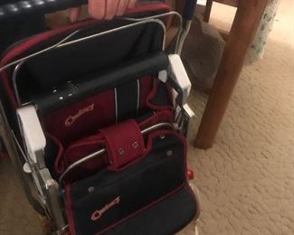 vintage century stroller ready for travel