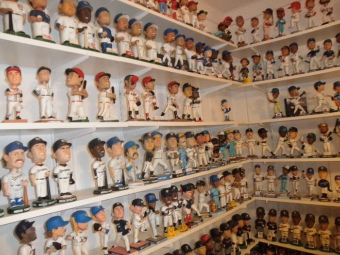 BASEBALL BOBBLEHEAD COLLECTION WITH BOXES