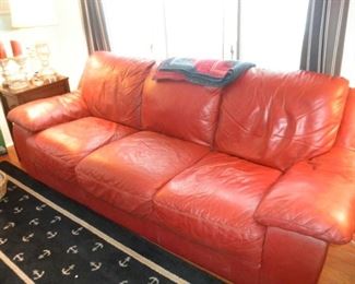 LEATHER SOFA