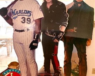 Movie, Sports and Sport Advertising via die-cut stand up cut-outs 