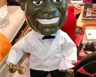 Louis Armstrong talking doll with box