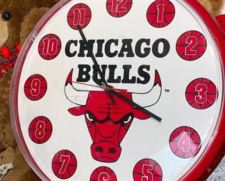 Chicago Bulls NBA clock