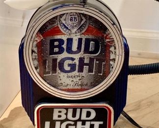 Bud Light lighted sign