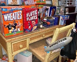 Collectible cereal boxes