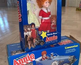 Annie dolls still packaged