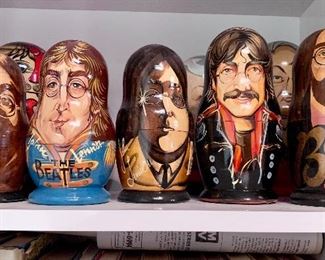 The Beatles russian nesting dolls