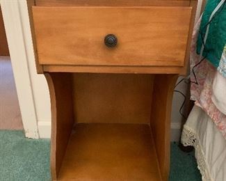Nightstand selling with bed and dresser