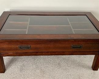 Display top coffee table