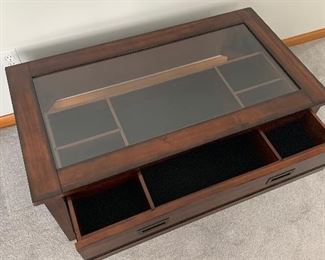 Display top coffee table