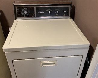 Older clothes dryer
