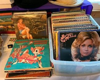 Old country and children’s Christmas albums 