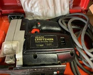 Craftsman saber saw in case