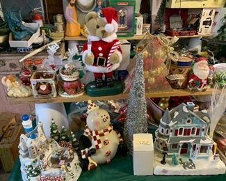 Large collection of Christmas items