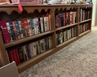 Books, books, and more books. Popular authors