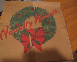 Vintage Holiday Wreath