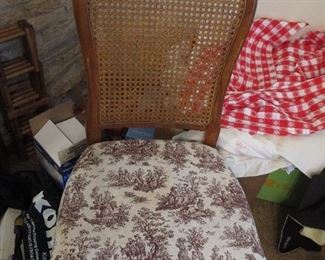 6 cane back chairs possible Thomasville