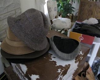 Vintage Mens Hat collection