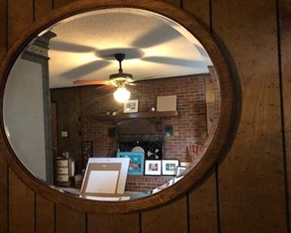 Oval wall Mirror