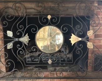 Metal Scroll Wall Art