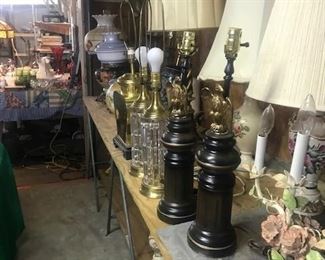 Lamps of all sizes and shapes