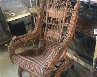 Wicker chair