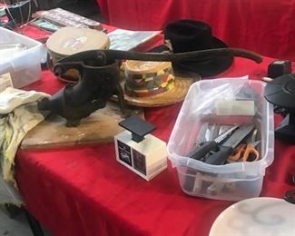 Antique sausage maker