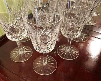 WATERFORD "LISMORE" CRYSTAL STEMWARE