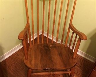 VINTAGE OAK ROCKER
